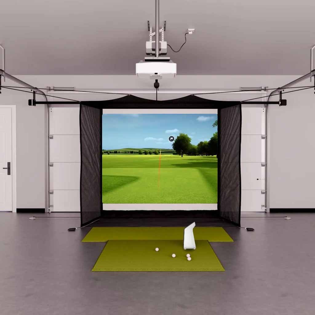 Garmin R50 Garage Golf Simulator Package - Golf Simulator